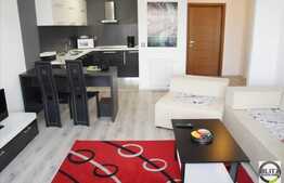 2 camere, 58 mp, terasa de 12 mp, mobilat modern, parcare, imobil nou, zona Dorobantilor