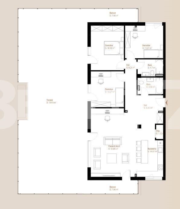 Apartament de vânzare 4 camere Floreşti - 142237AV | BLITZ Cluj-Napoca | Poza2