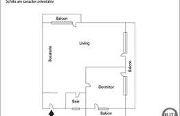 Apartament 2 camere, 51 mp utili, 3 balcoane, zona Eroilor!