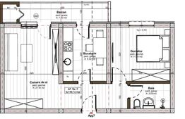 Apartament decomandat de 2 camere, etajul1,ansamblu rezidential nou in Apahida