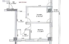 Apartament 3 camere 79,5 mp, cu terasa 50mp in Zorilor