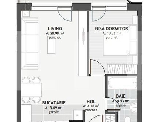 Apartament de vânzare 2 camere Floreşti - 142451AV | BLITZ Cluj-Napoca | Poza2