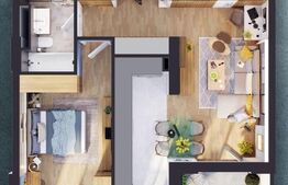 Apartament de 2 camere, 57.87 mp, cartier Iris