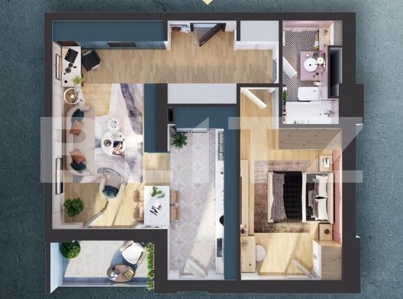 Apartament de vânzare 2 camere Iris - 142562AV | BLITZ Cluj-Napoca | Poza1