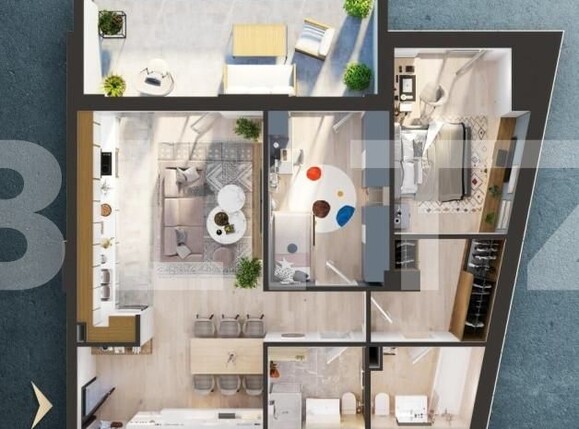 Apartament de vânzare 3 camere Iris - 142565AV | BLITZ Cluj-Napoca | Poza3