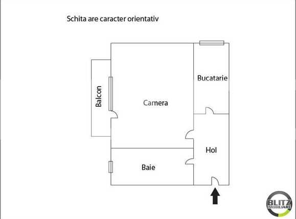 Garsonieră de vânzare Manastur - 1426AV | BLITZ Cluj-Napoca | Poza8