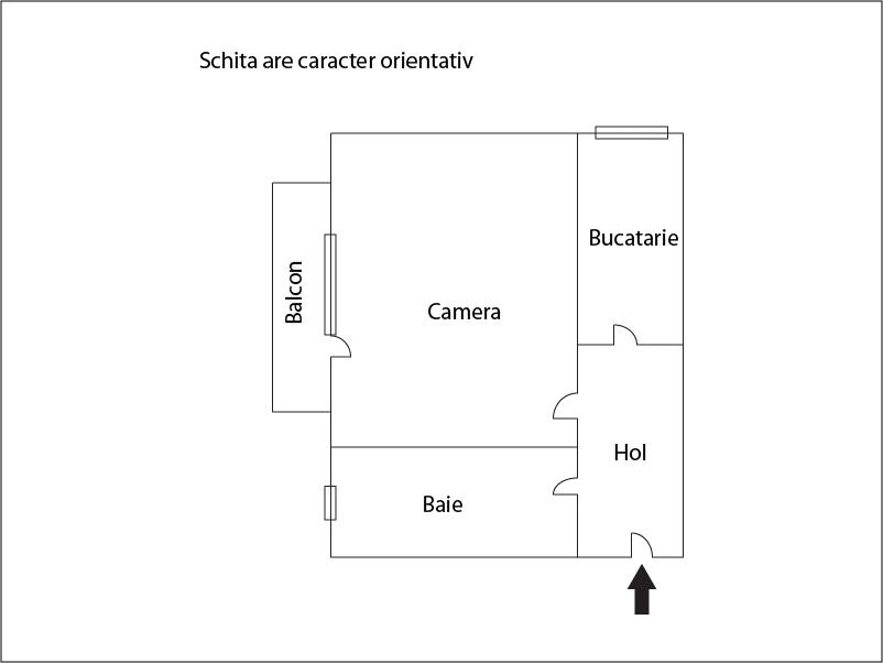 Garsonieră de vânzare Manastur - 1426AV | BLITZ Cluj-Napoca | Poza1