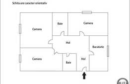 3 camere, 65 mp, decomandat, garaj, zona strazii Aurel Vlaicu