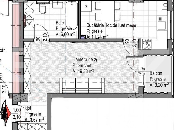 Garsonieră de vânzare Gheorgheni - 142628AV | BLITZ Cluj-Napoca | Poza2