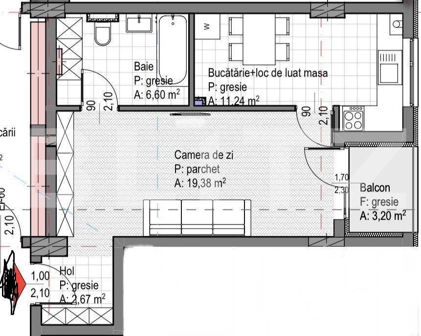 Garsonieră de vânzare Gheorgheni - 142628AV | BLITZ Cluj-Napoca | Poza2