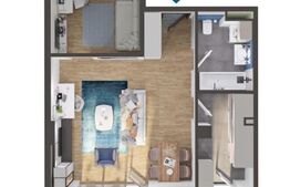 Apartament 2 camere, 60 mp, bloc nou, zona Iris