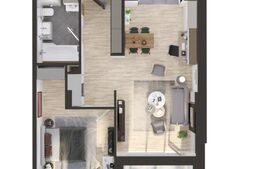 Apartament 2 camere, 60 mp, bloc nou, zona Iris