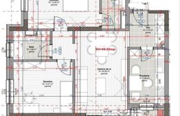 Apartament 3 camere, 66mp, orientare S-V, et intermediar, Iulius Mall