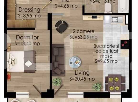 Apartament de vânzare 2 camere Marasti - 14272AV | BLITZ Cluj-Napoca | Poza1