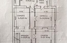 Casa 7 camere, 210 mp utili,  800 mp teren, Grigorescu