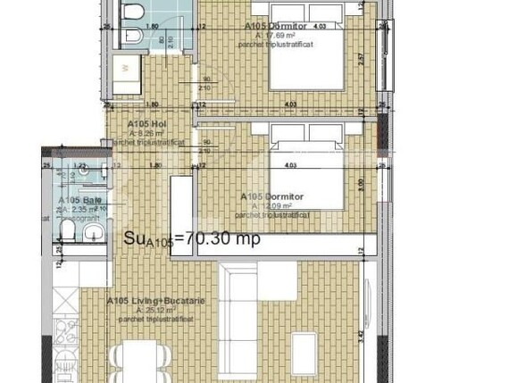 Apartament de vânzare 3 camere Baciu - 142727AV | BLITZ Cluj-Napoca | Poza3