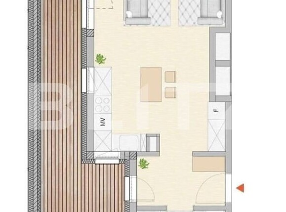 Garsonieră de vânzare Semicentral - 142739AV | BLITZ Cluj-Napoca | Poza1