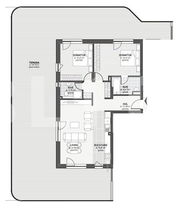 Apartament de vânzare 3 camere Floreşti - 142740AV | BLITZ Cluj-Napoca | Poza9