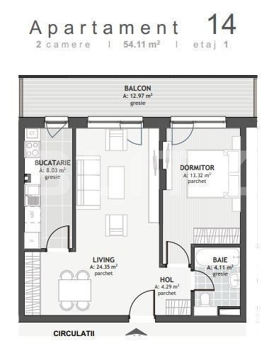 Apartament de vânzare 2 camere Floreşti - 142750AV | BLITZ Cluj-Napoca | Poza2