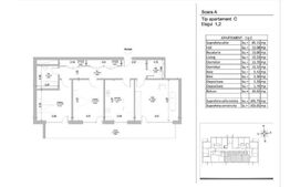 APARTAMENT SUPERB camere , decomandat 85 mp + terasa panoramica 20 mp 
