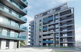 Apartament 2 camere, 48.9 mp, semifinisat, parcare subterana, zona Vivo