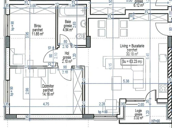 Apartament de vânzare 3 camere Floreşti - 142797AV | BLITZ Cluj-Napoca | Poza1