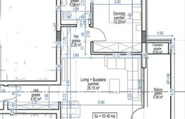 Apartament semidecomandat, incalzire in pardoseala, lift, acces restrictionat