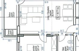 2 camere, finisaje noi, lift, incalzire in pardoseala, acces restrictionat