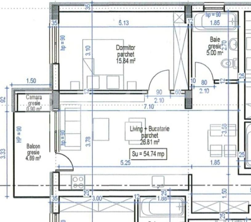 Apartament de vânzare 2 camere Floreşti - 142808AV | BLITZ Cluj-Napoca | Poza4