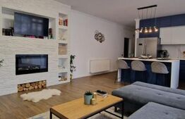 Apartament mobilat si utilat, 3 camere, 73,5 mp utili, parcare, Floresti