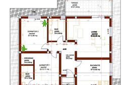 Casa Individuala Jucu, 80mp utili, 900 mp teren, beci, terasa, semifinisata