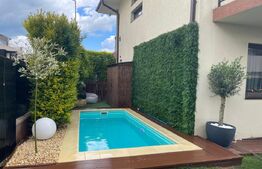 Duplex 4 camere, 120 mp utili, 300 mp teren, piscina incalzita, panouri solare