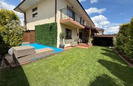 Duplex 4 camere, 120 mp utili, 300 mp teren, piscina incalzita, panouri solare