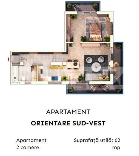 Apartament de vânzare 2 camere Marasti - 142925AV | BLITZ Cluj-Napoca | Poza3