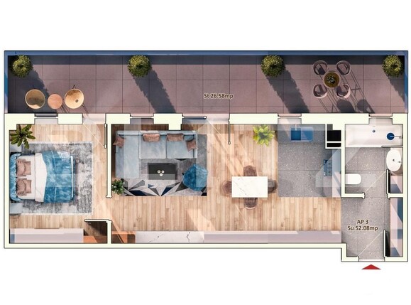 Apartament de vânzare 2 camere Marasti - 142937AV | BLITZ Cluj-Napoca | Poza1