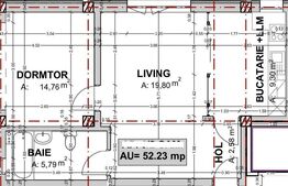 COMISION 0 !! Apartament 2 camere, 53 mp, intermediar, parcare, zona Terra!