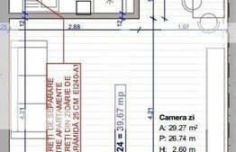 Comision 0%- Apartament 1 camere, 40 mp, zona Terra
