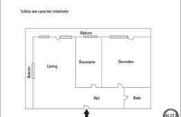 Vanzare 2 camere, 54 mp utili! Zona strazii Teilor! Mobilat si utilat!