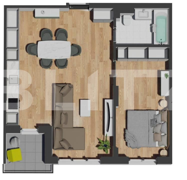 Apartament de vânzare 2 camere Floreşti - 143149AV | BLITZ Cluj-Napoca | Poza2