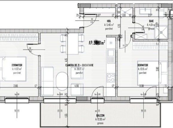 Apartament de vânzare 3 camere Baciu - 143153AV | BLITZ Cluj-Napoca | Poza2