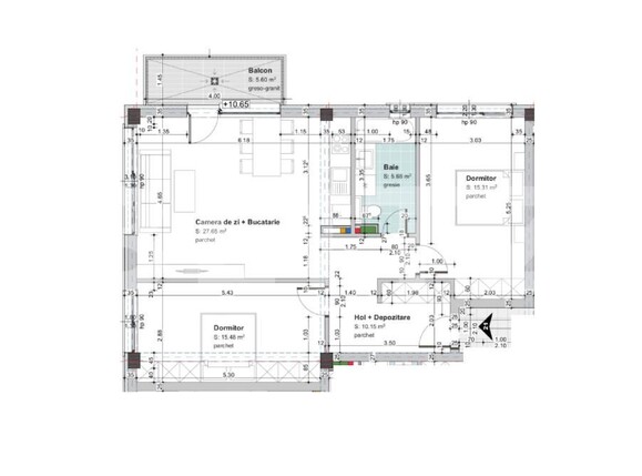 Apartament de vânzare 3 camere Baciu - 143165AV | BLITZ Cluj-Napoca | Poza1