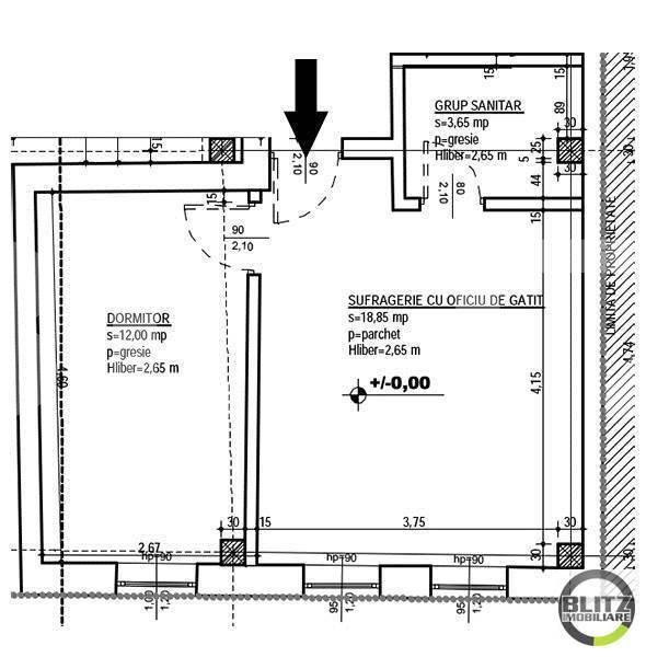 Garsonieră de vânzare Marasti - 14319AV | BLITZ Cluj-Napoca | Poza5
