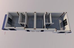 Duplex 3 cam 152 mp, curte 200 mp, Oasului