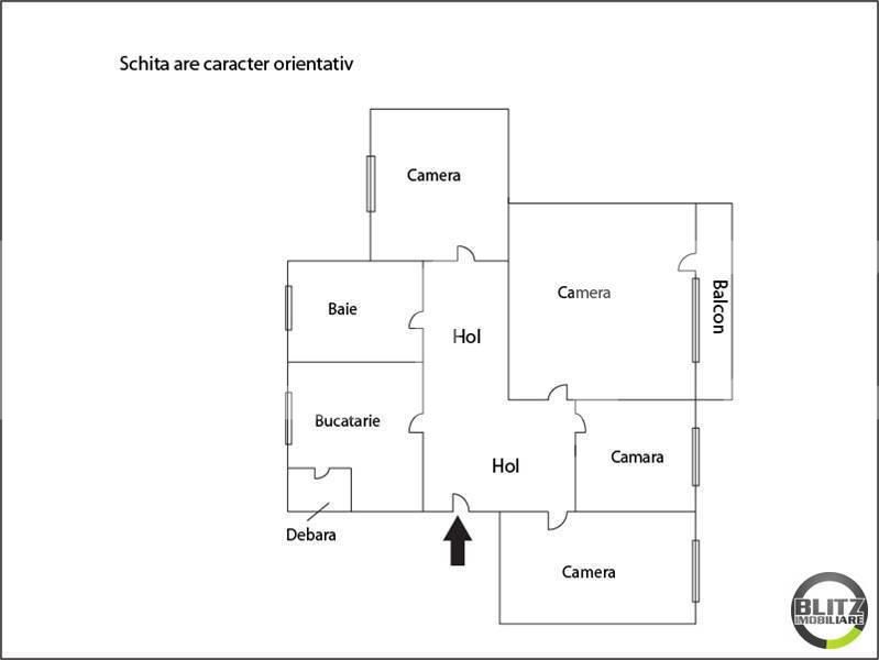 Apartament de vânzare 3 camere Manastur - 1433AV | BLITZ Cluj-Napoca | Poza13