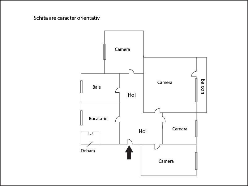 Apartament de vânzare 3 camere Manastur - 1433AV | BLITZ Cluj-Napoca | Poza1