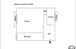 2 camere, 49 mp, decomandat, boxa, zona strazii Bucium