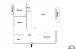 2 camere, 66.5 mp, decomandat, boxa, zona strazii Mehedinti
