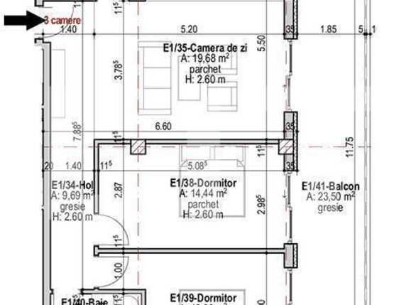 Apartament de vânzare 3 camere Andrei Mureşanu - 14363AV | BLITZ Cluj-Napoca | Poza2
