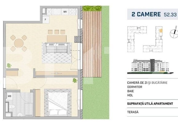 Apartament de vânzare 2 camere Semicentral - 143636AV | BLITZ Cluj-Napoca | Poza1