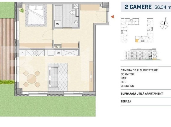 Apartament de vânzare 2 camere Semicentral - 143641AV | BLITZ Cluj-Napoca | Poza1